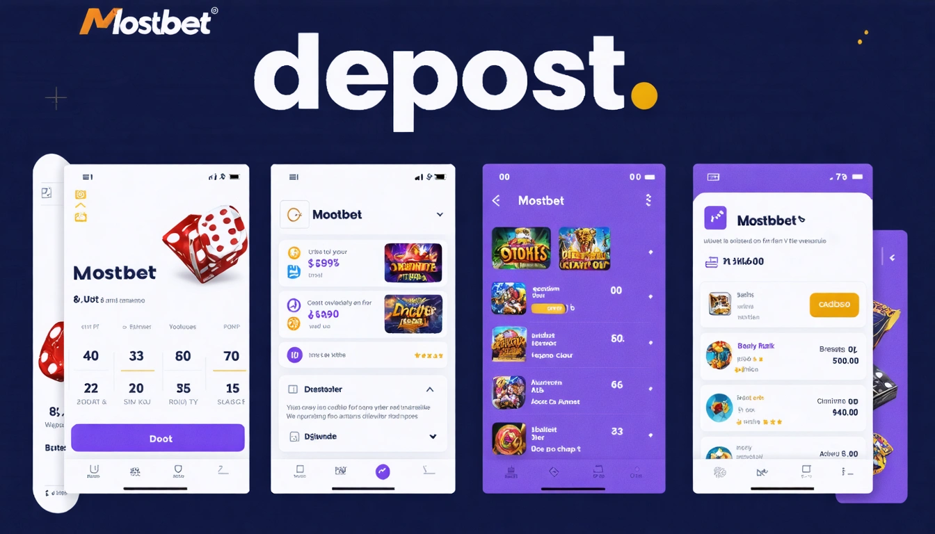 deposit Mostbet